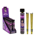 Conos G-Rollz Purple Haze 1¼ con terpenos — paquete de 2. Venta individual; imagen de referencia del proveedor.