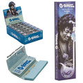 Papeles G-Rollz Blue Spark sin blanquear King Size Slim — 50 papeles + boquillas. Venta individual; imagen de referencia del proveedor.