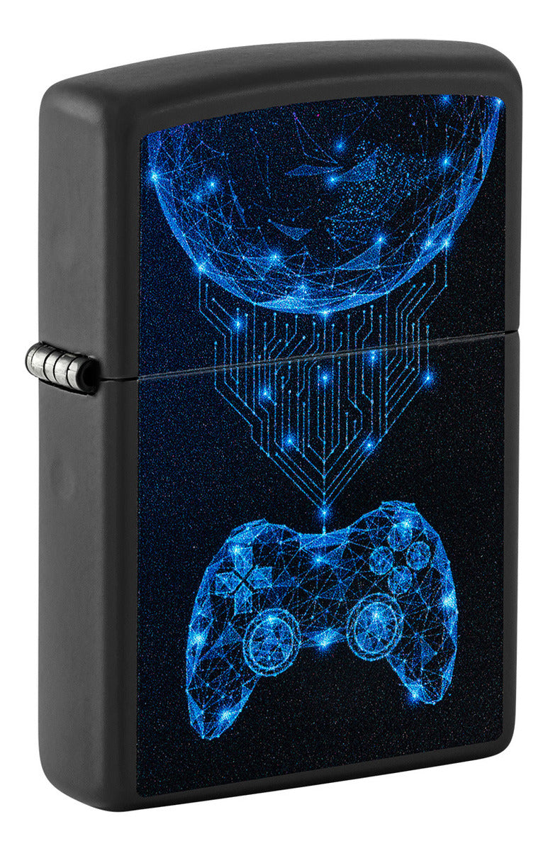 Zippo Gamer controles negro 48912