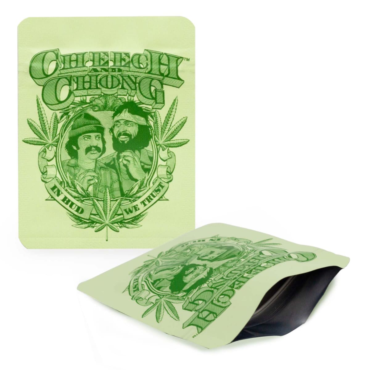 Bolsa G-Rollz Cheech & Chong Badge 65 × 85 mm — unidad