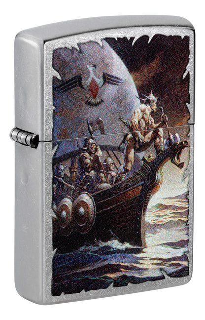 Zippo Guerreros Marinos Gris