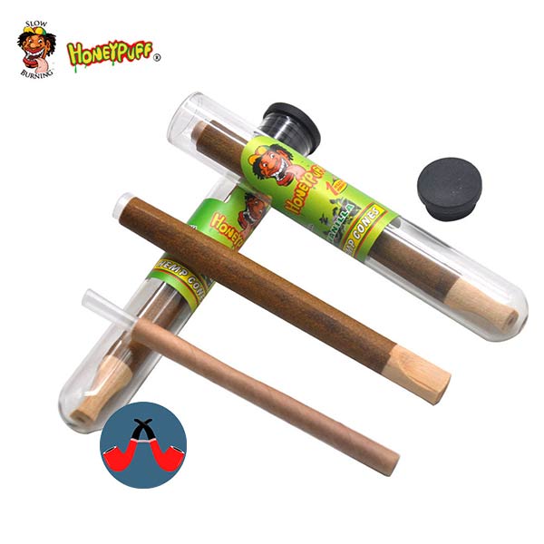Honey Puff Hemp Cone 98 MM