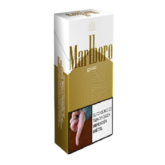 Cigarrillo Marlboro gold original x10