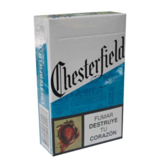 CHESTERFIELD Cigarrillos Blue Cajetilla 20 und