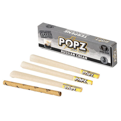 POPZ HEMP CONES RUSIAN CREAM
