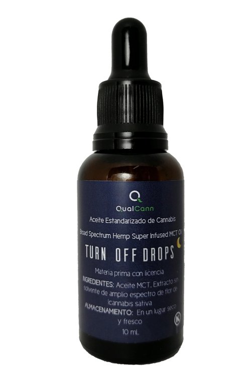 Aceite de CBD - QualCann - TURN OFF DROPS