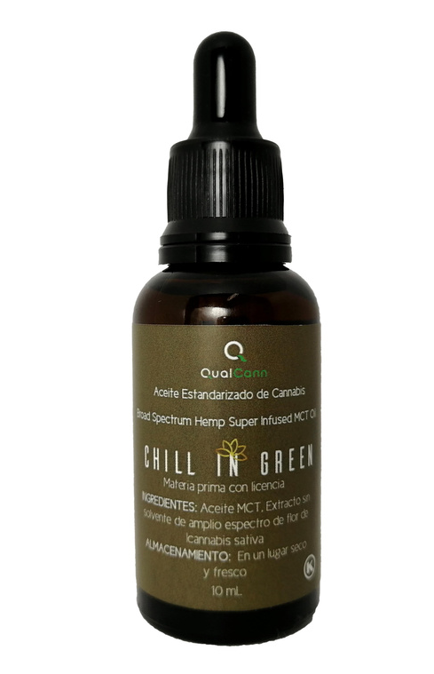 Aceite de CBD - QualCann - CHILL IN GREEN