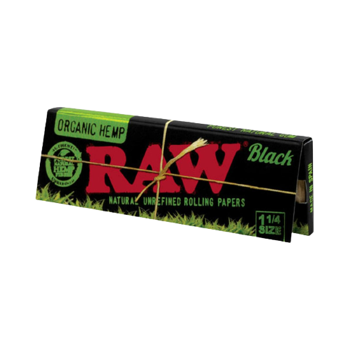 RAW Organic Black 1 1/4
