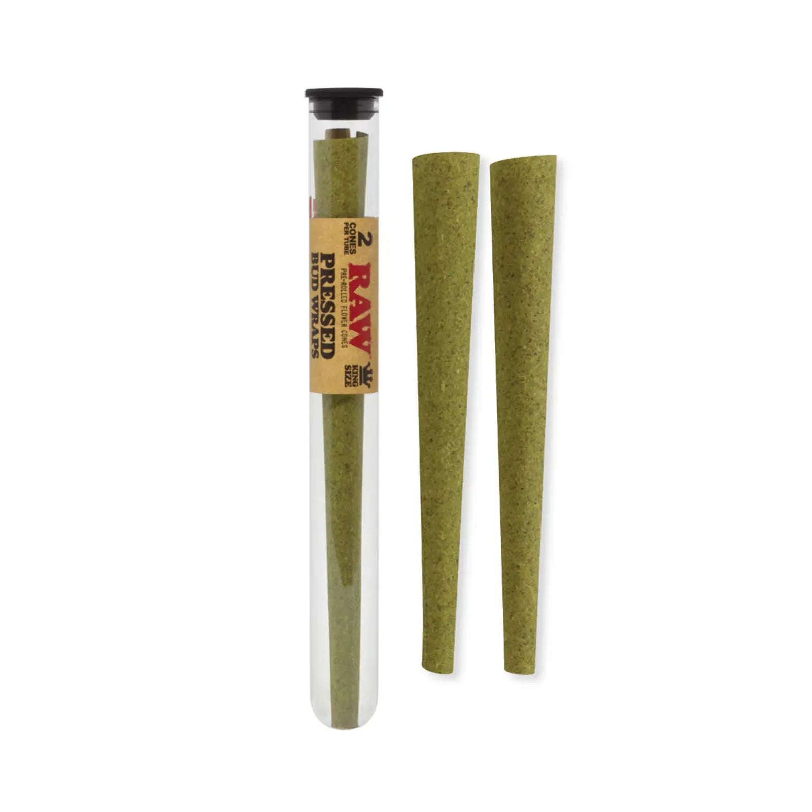 Raw pressed bud Wrap Cone king size 2x