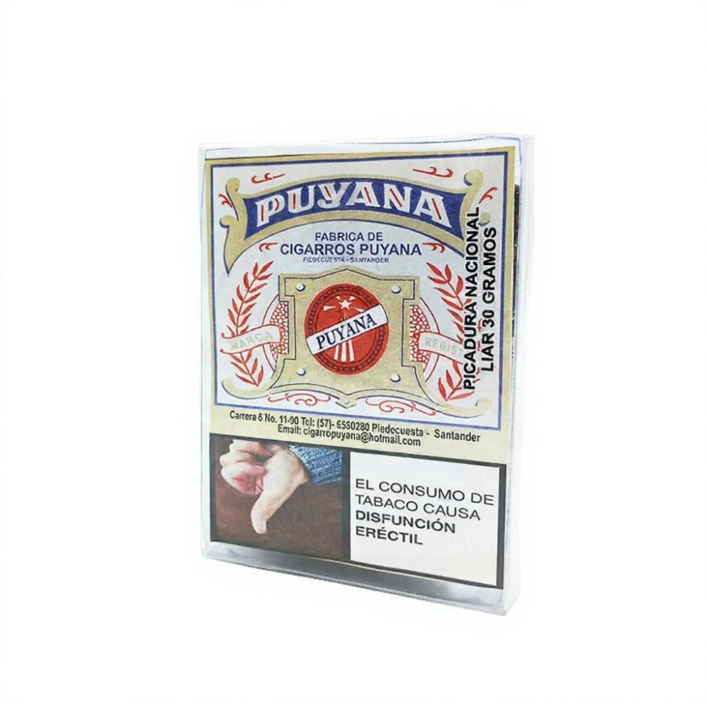 Puyana tabaco para liar 30gms