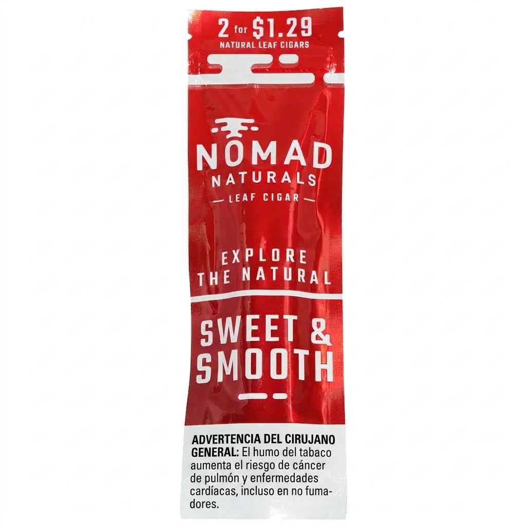 NOMAD Cigarrillo Hoja de Tabaco x2