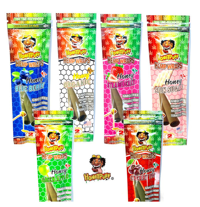 Honey Puff Hemp Wraps