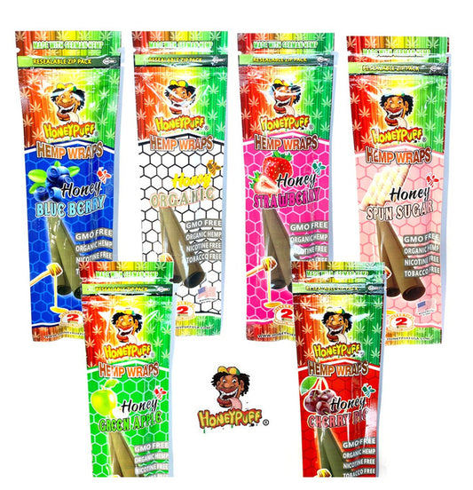 Honey Puff Hemp Wraps