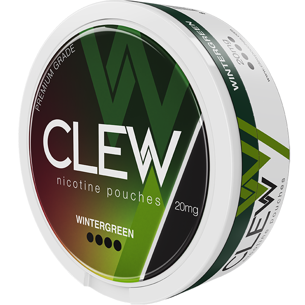CLEW POUCHES NICOTINA WINTERGREEN