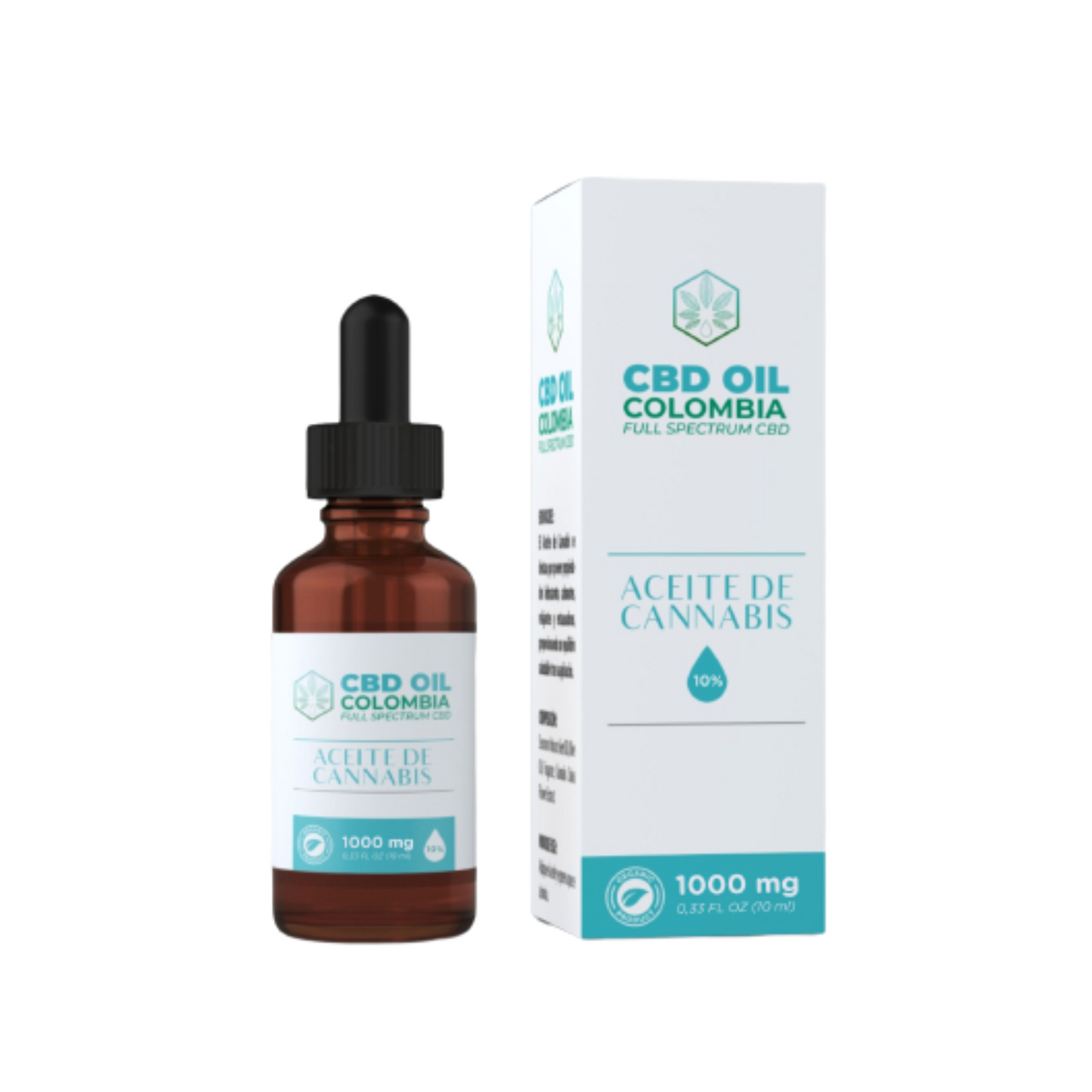 CBD OIL COLOMBIA 10% 10ml 1000mg