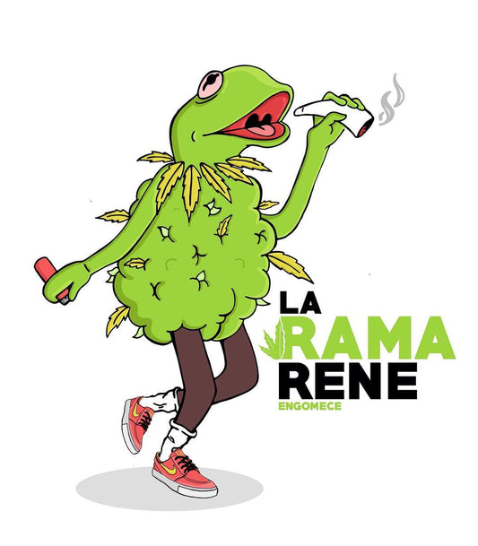 Ilustración Engomece La Rama Rene