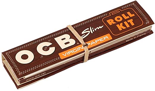 OCB Slim Roll Kit Virgin Paper