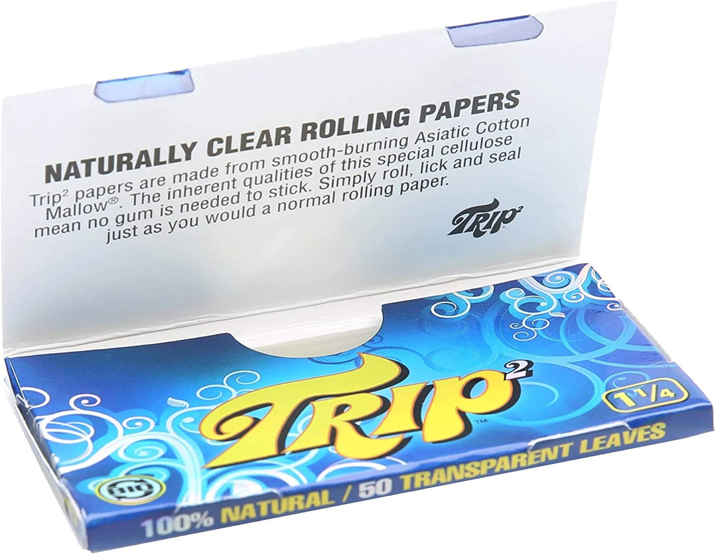 PAPEL TRIP2 ROLLIN DE CELULOSA TRANSPARENTE X50 1 1/4