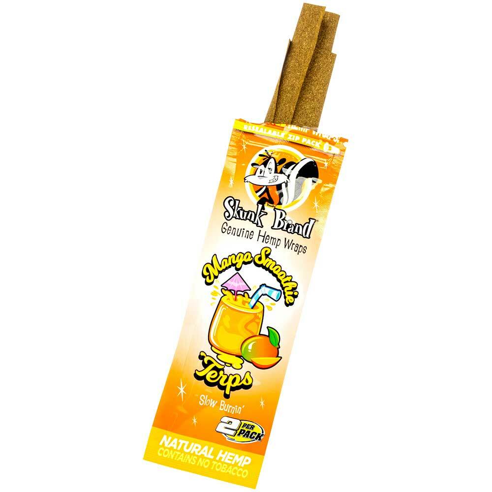 Skunk Brand Genuine Hemp Wraps x2