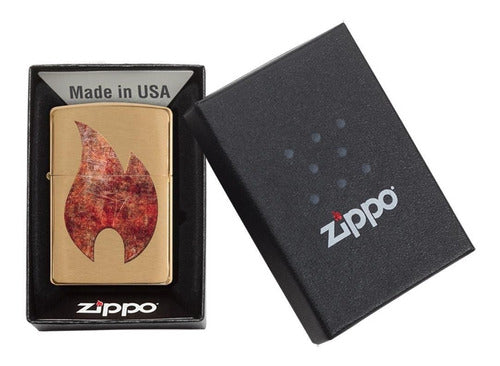 29878 Zippo Rusty flame