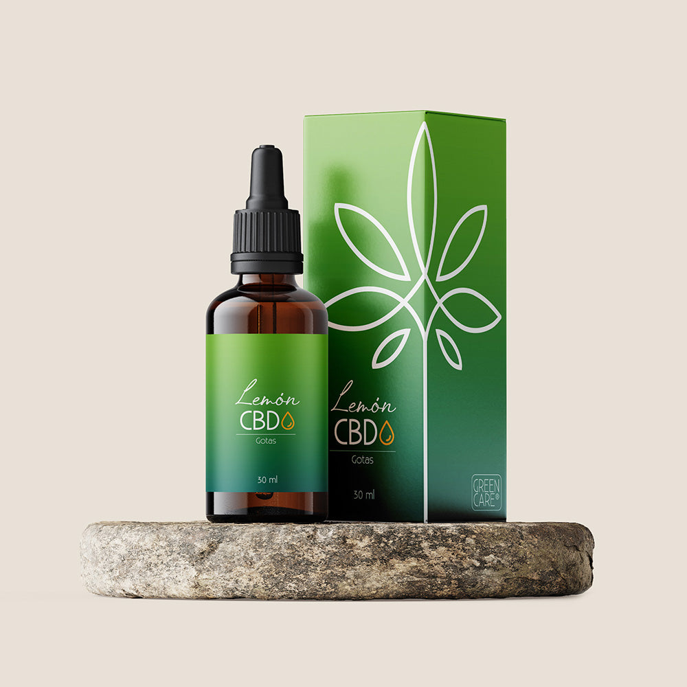 Cannabidiol CBD Green Care - Lemon Gotas 1500 MG