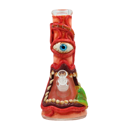 Green tongue monster bong