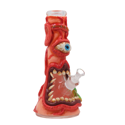 Green tongue monster bong