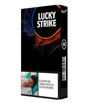 Cigarrillo Lucky Strike Atomic cajetilla 10 und