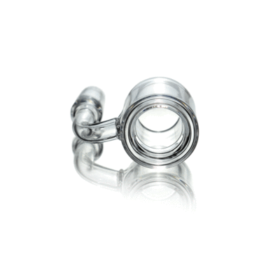Banger de pared doble de cuarzo 14mm 18mm
