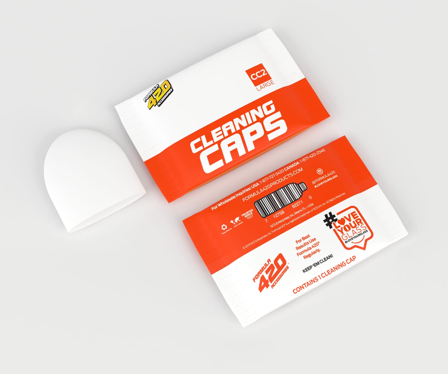 CC - TAPONES LIMPIADORES FÓRMULA 420