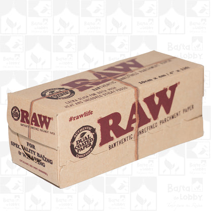 PAPEL RAW REFINADO 10CM X 4M / 4" X 13FT