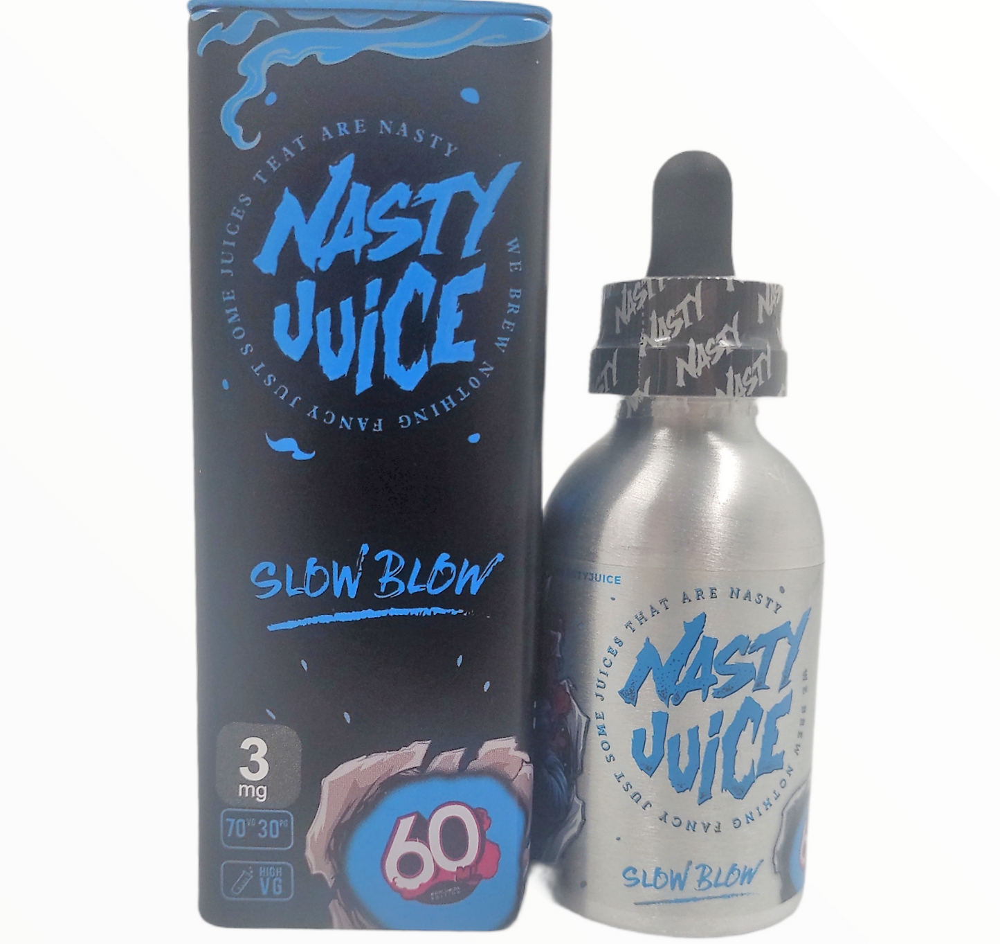 Esencia Nasty Juice Slow Blow 60 ml 3 mg nicotina