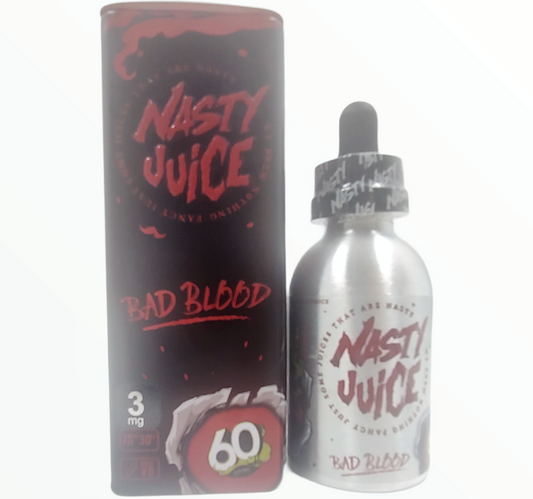 Esencia Nasty Juice Bad Blood 60 ml 3 mg nicotina