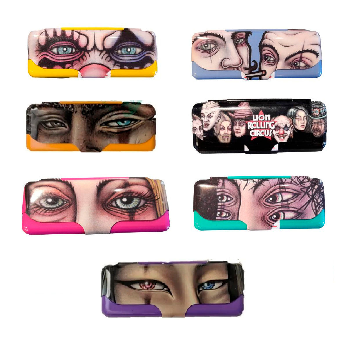 Lion Rolling Circus Case Portapapeles