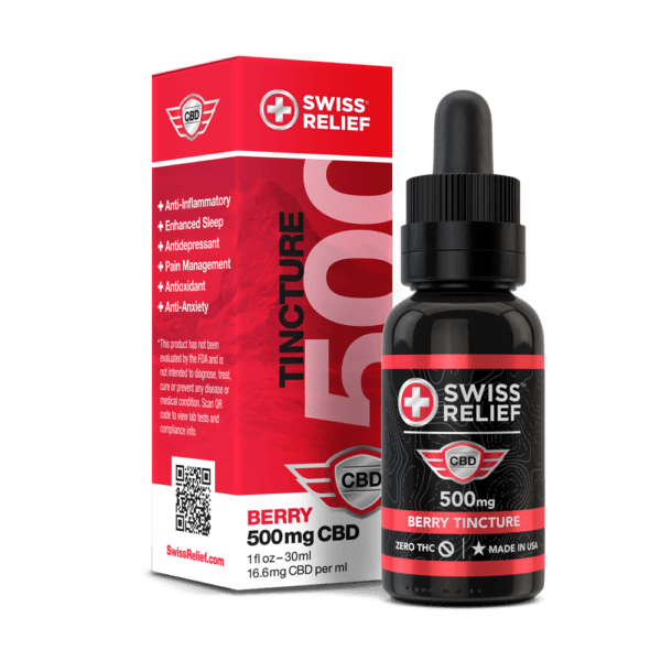 Swiss Relief Berry - CBD Tintura