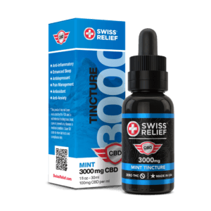 Swiss Relief Menta - Tintura CBD