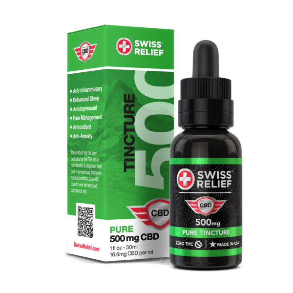 Swiss Relief Pure - Tintura CBD