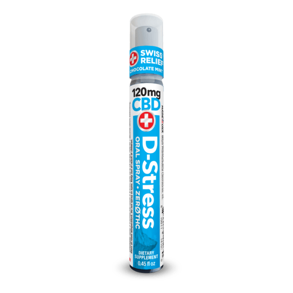 CBD Oral Spray - D-Stress - Chocolate Mint