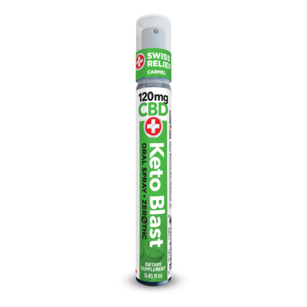 CBD Oral Spray - Keto Blast - Caramel Mint