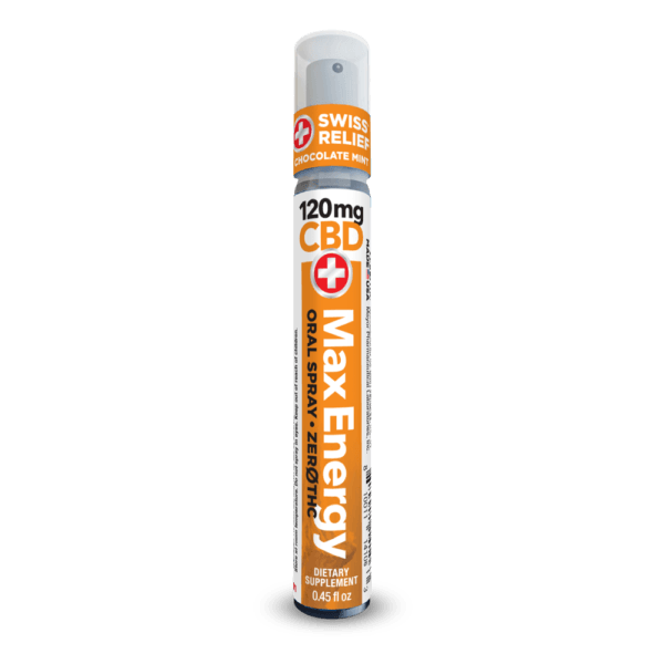 CBD Oral Spray - Max Energy - Chocolate Mint