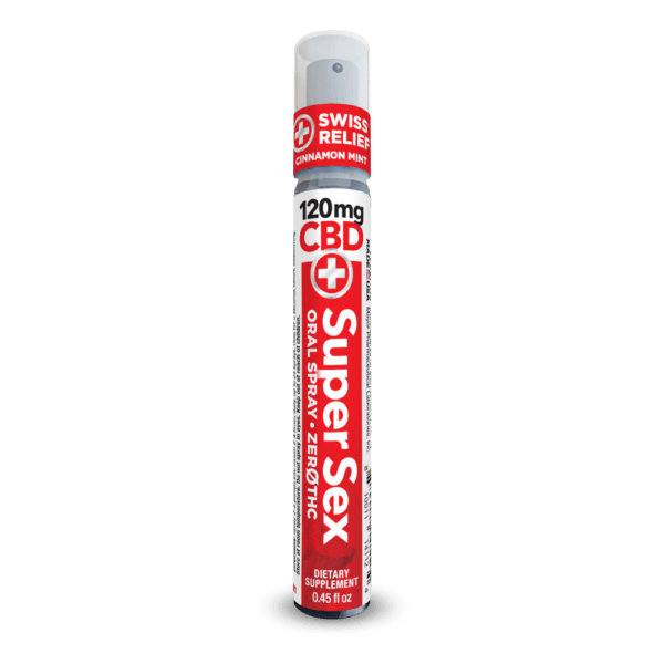 CBD Oral Spray - Super Sex - Cinnamon Mint