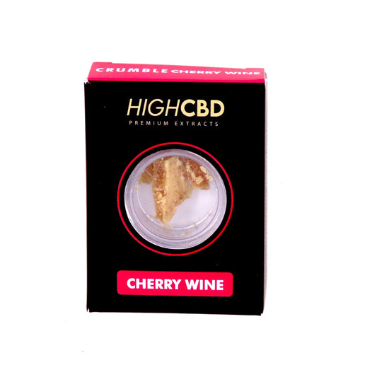 High CBD Cherry Wine Crumble