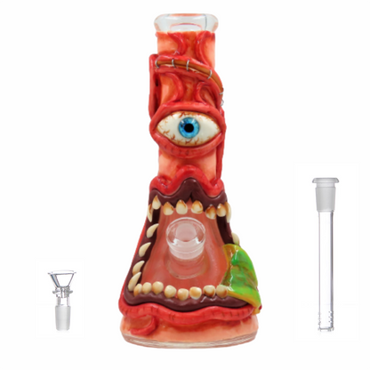 Green tongue monster bong