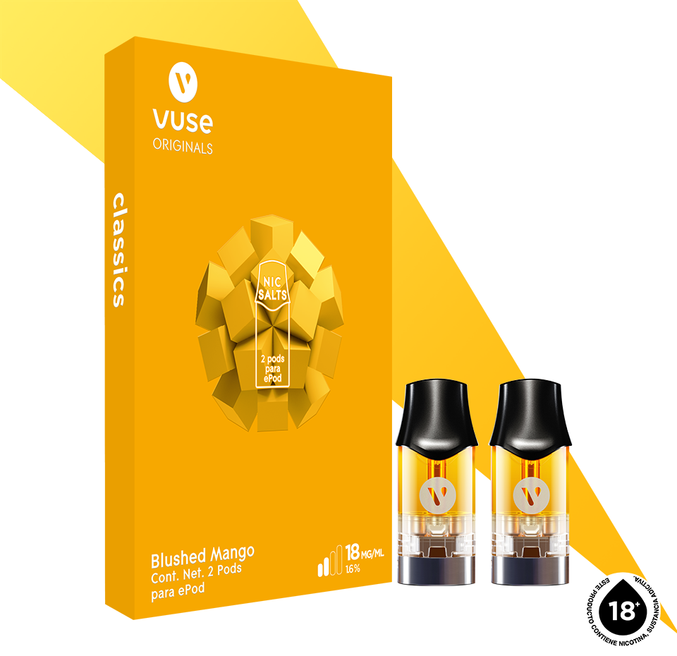 Vuse - Pods Para ePod - Blushed Mango