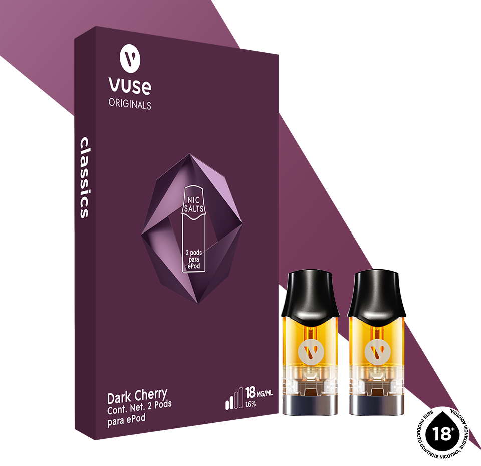 Vuse - Pods Para ePod - Dark Cherry