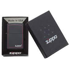 218ZB Zippo Reg Black/Z