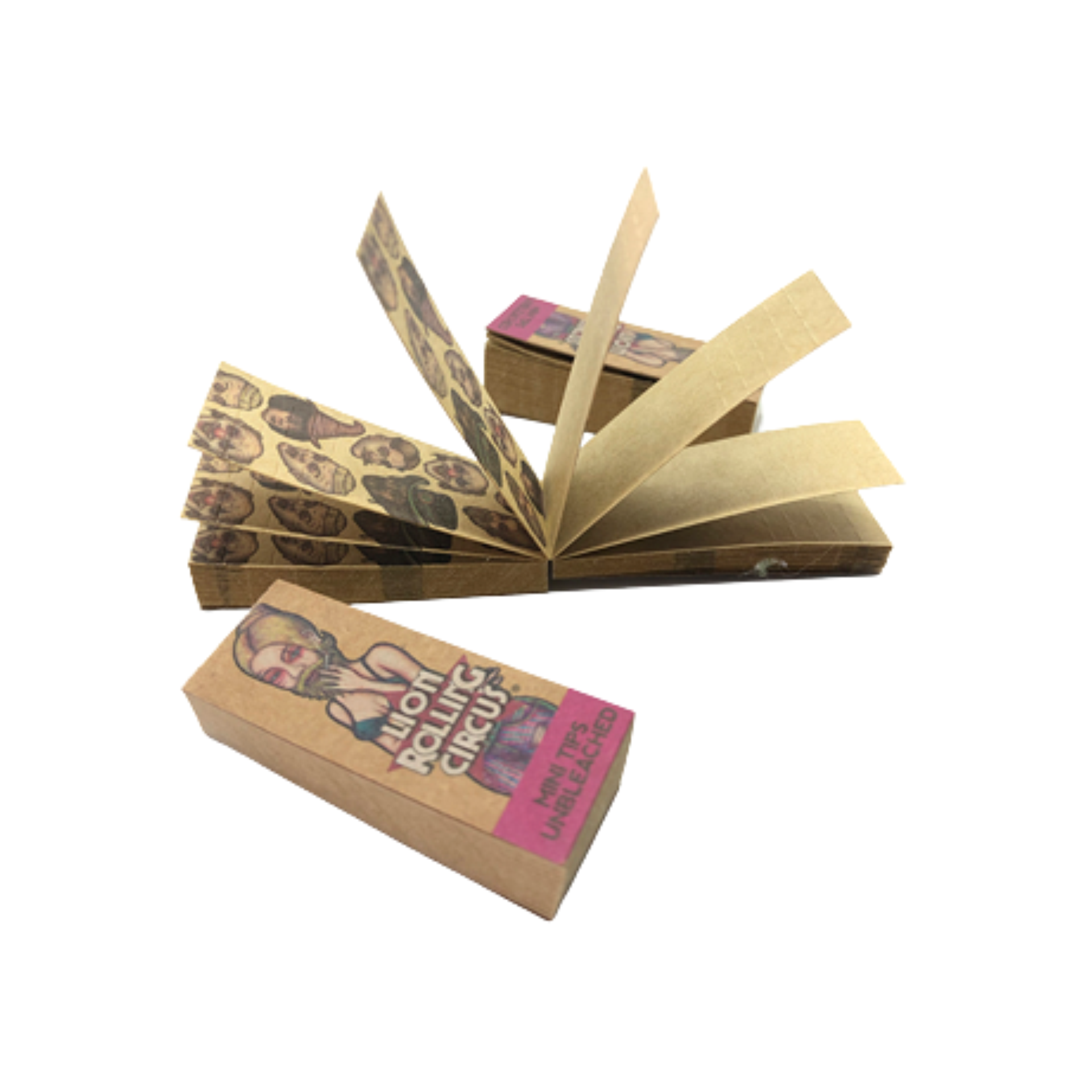 LRC FILTROS LION ROLLING CIRCUS MINI UNBLEACHED X50