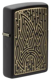 49597 Encendedor Zippo llama laberinto mate