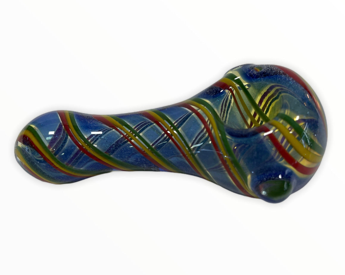 Pipa tipo cuchara rayada