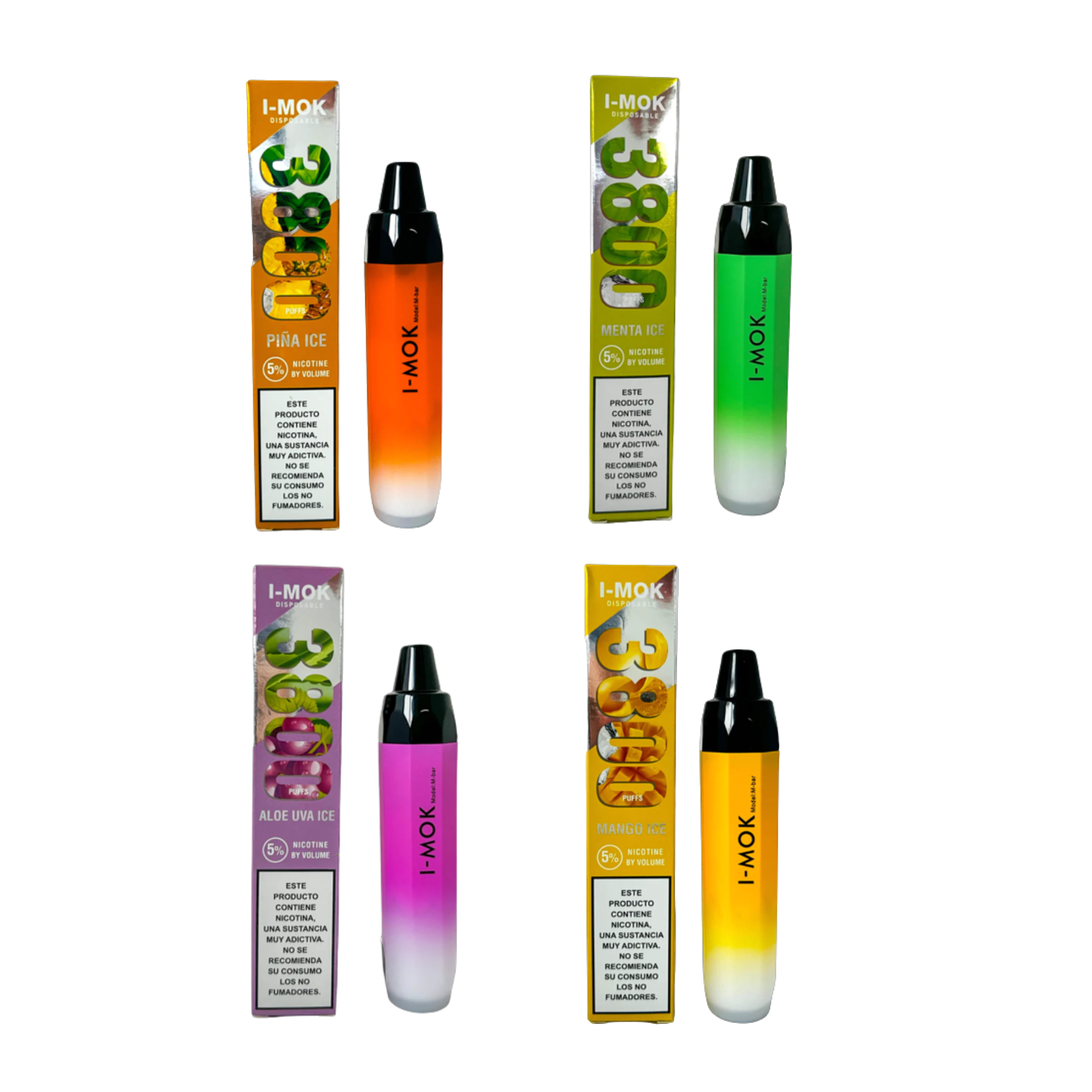 I-Mok 3800 - (Vape Desechable/3800puffs)